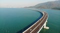 Hong KongÃ¢â¬âZhuhaiÃ¢â¬âMacau Bridge Royalty Free Stock Photo